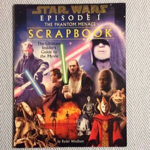 STAR WARS VINTAGE Episode 1 The Phantom Menace Scrapbook, Excellent Conditon
